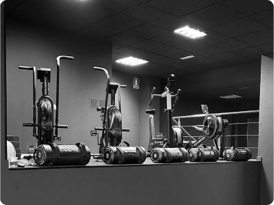 Equipamiento de entrenamiento personal de La Sala Fast